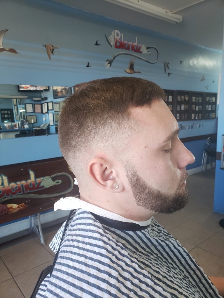 Bald Fade and Beard Trim