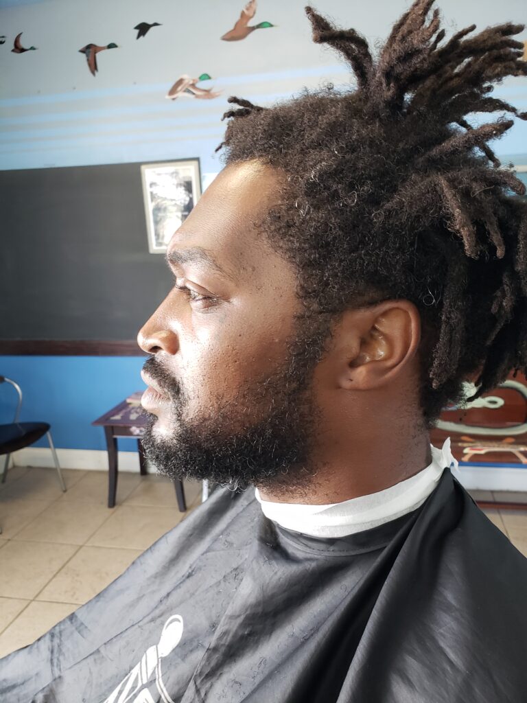 BEFORE Edge & Shave