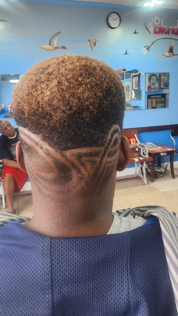 Blend Cut with high top & design