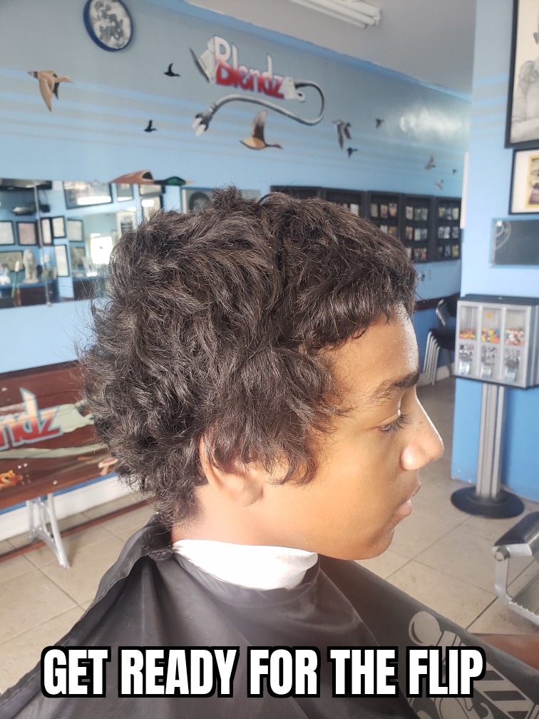 BEFORE the Bald fade
